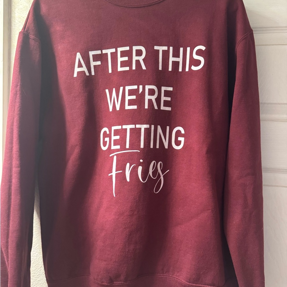 IVF - After this we’re getting fries in burgundy